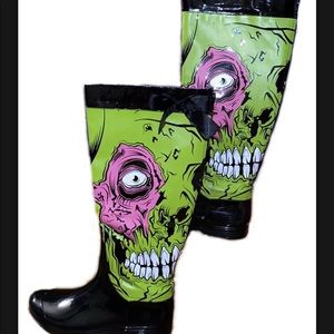 Iron Fist Women's Zombie Stomper Rain Boots